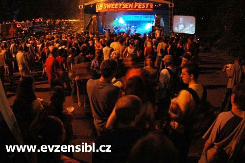 Sweetsen fest, open air,Sokolík www.evzensibl.cz, technické zajištění akce, Evžen Šíbl